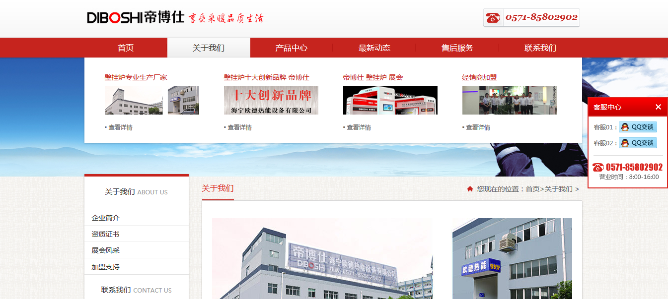 帝博仕網(wǎng)站建設(shè)